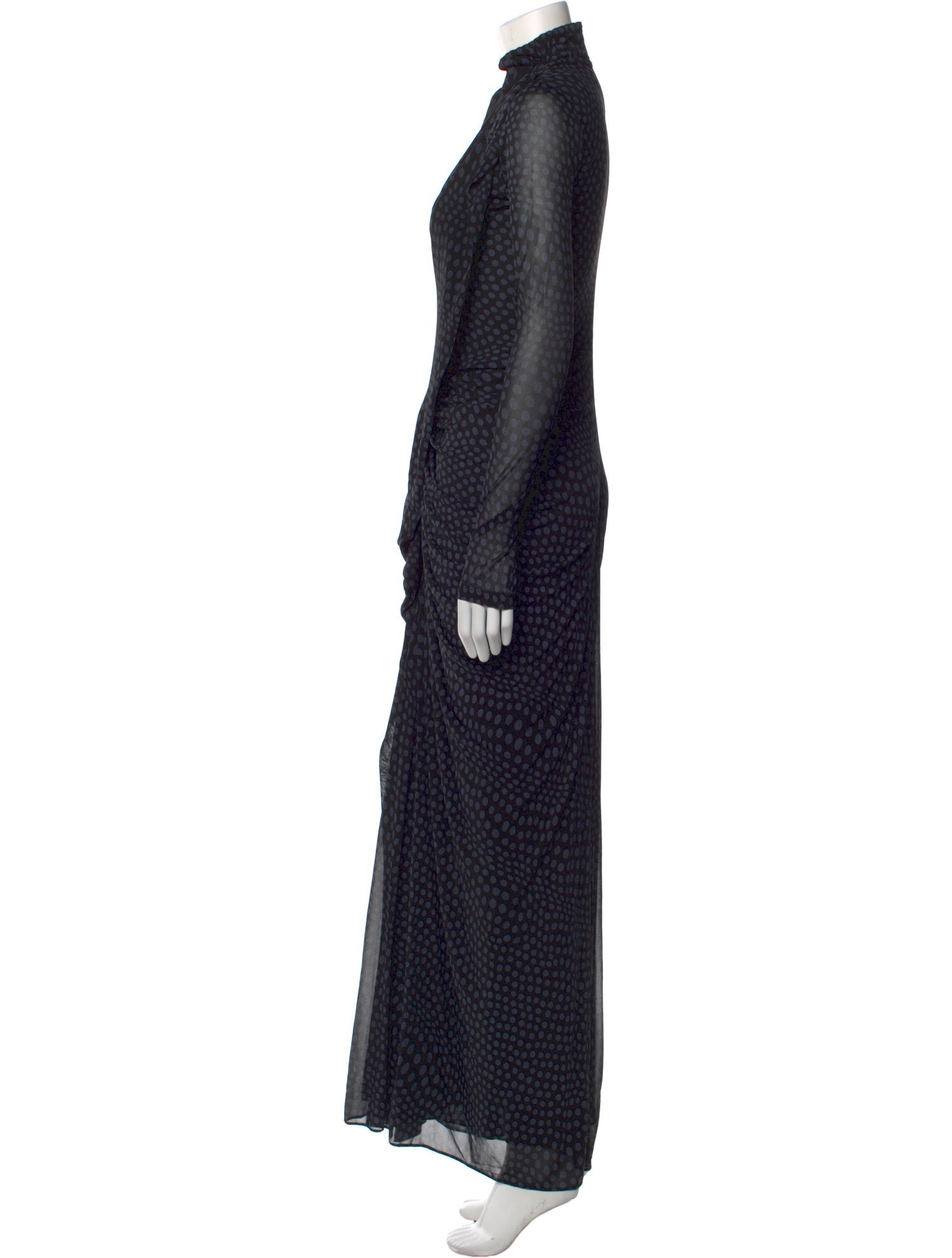 Christopher Esber Printed Long Dress