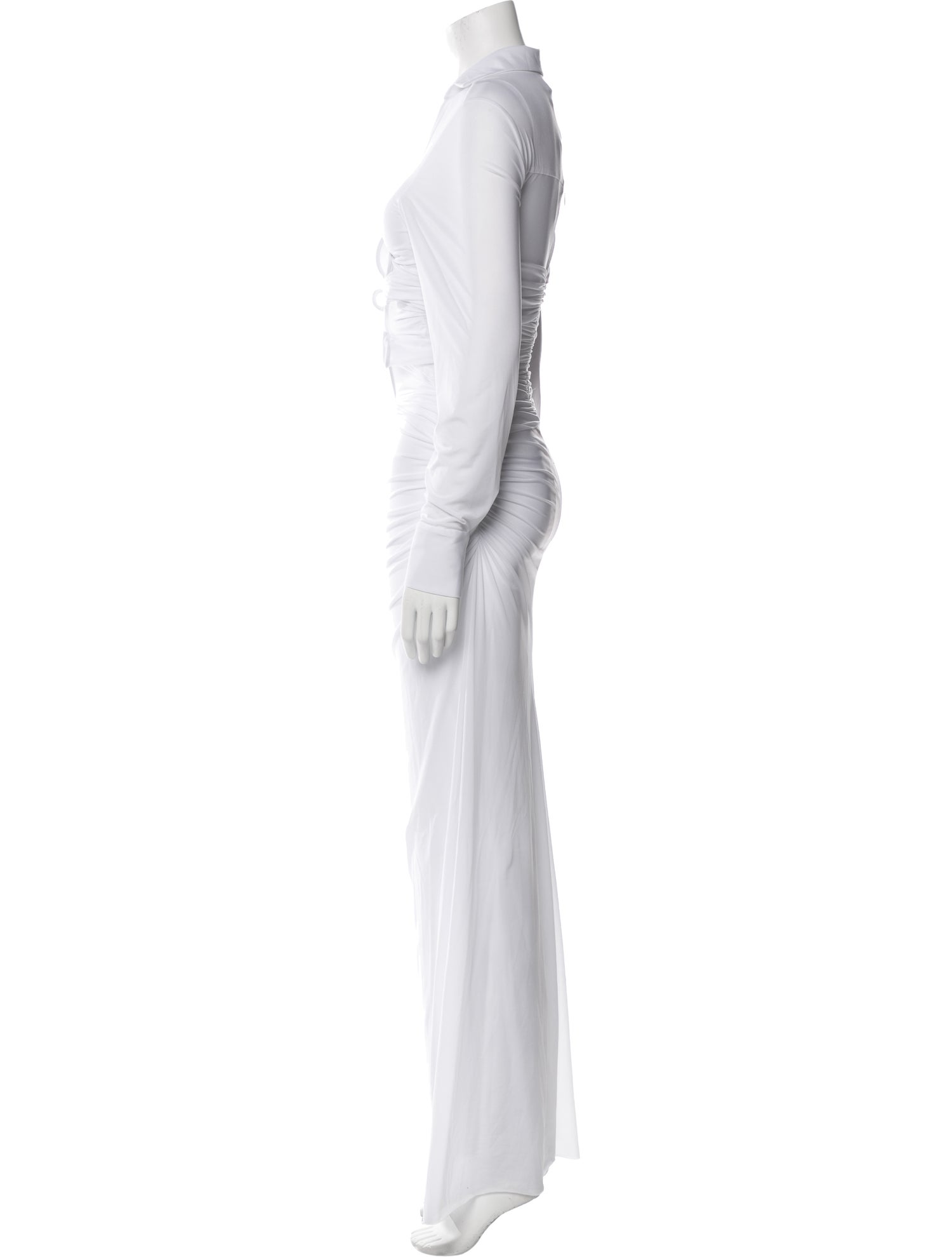 Christopher Esber V-Neck Long Dress
