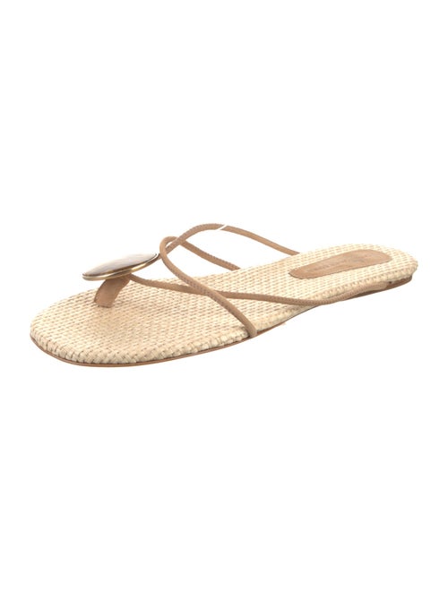 Christopher Esber Raffia Espadrilles