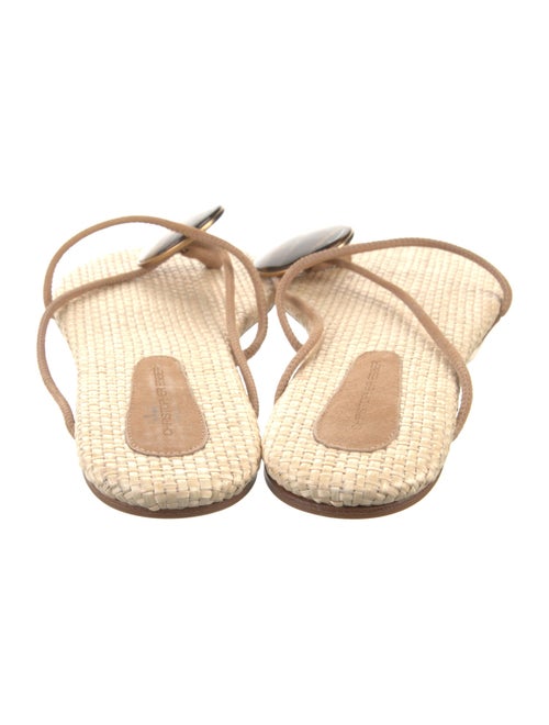 Christopher Esber Raffia Espadrilles