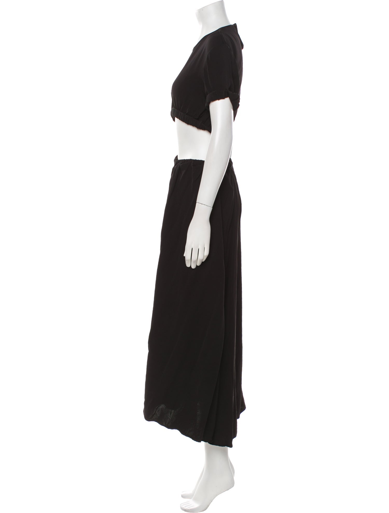 Christopher Esber Crew Neck Long Dress