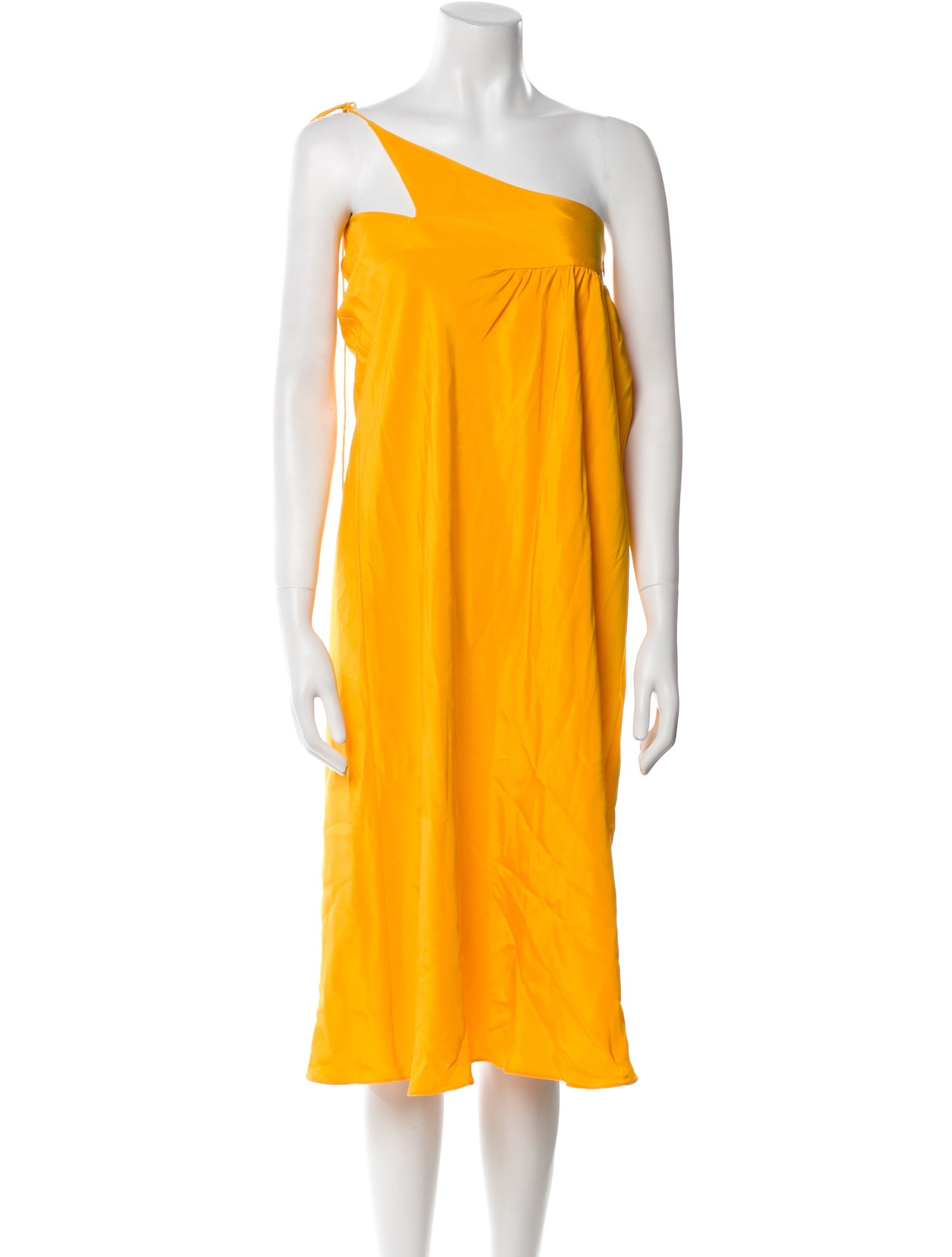 Christopher Esber Silk Knee-Length Dress