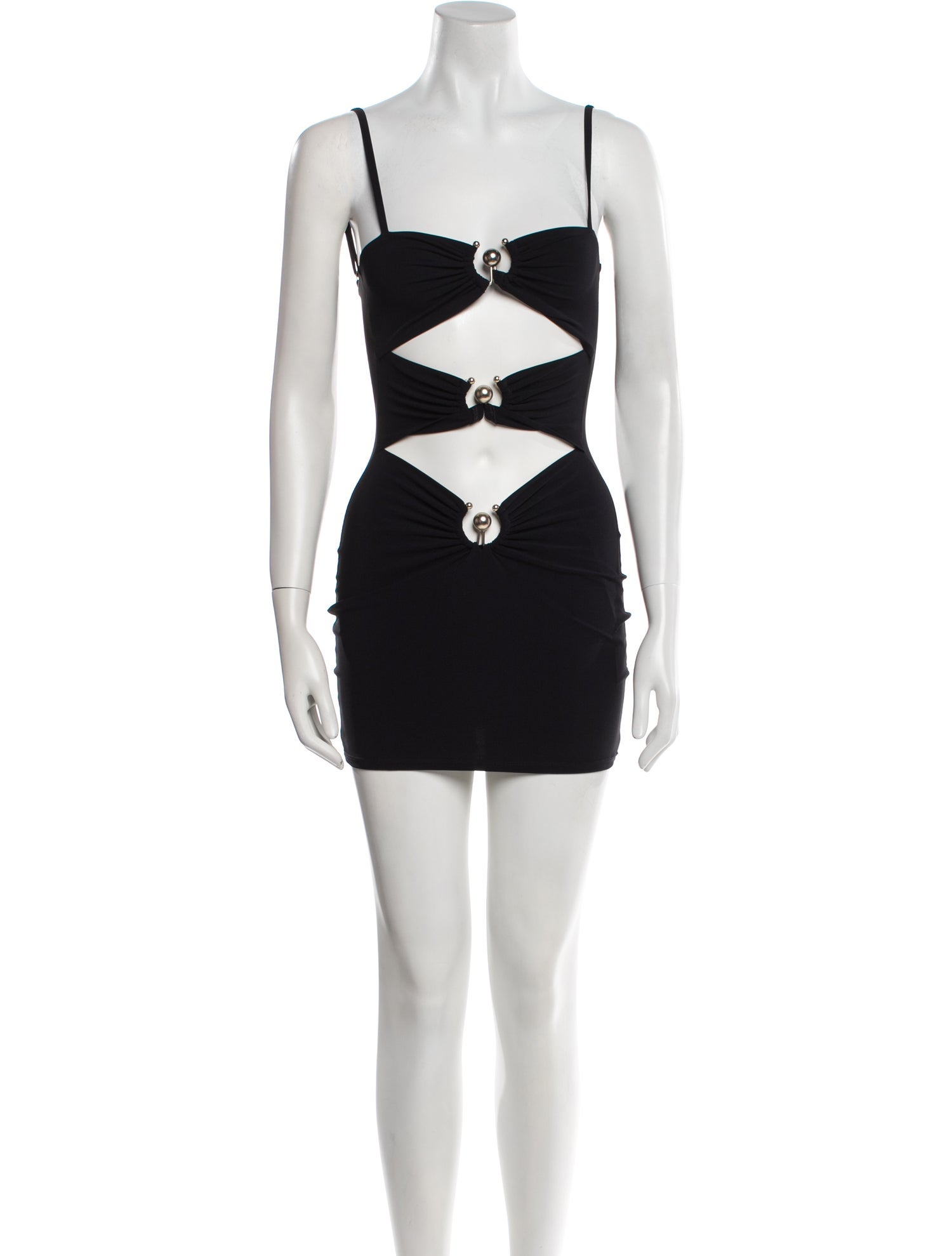 Christopher Esber Square Neckline Mini Dress