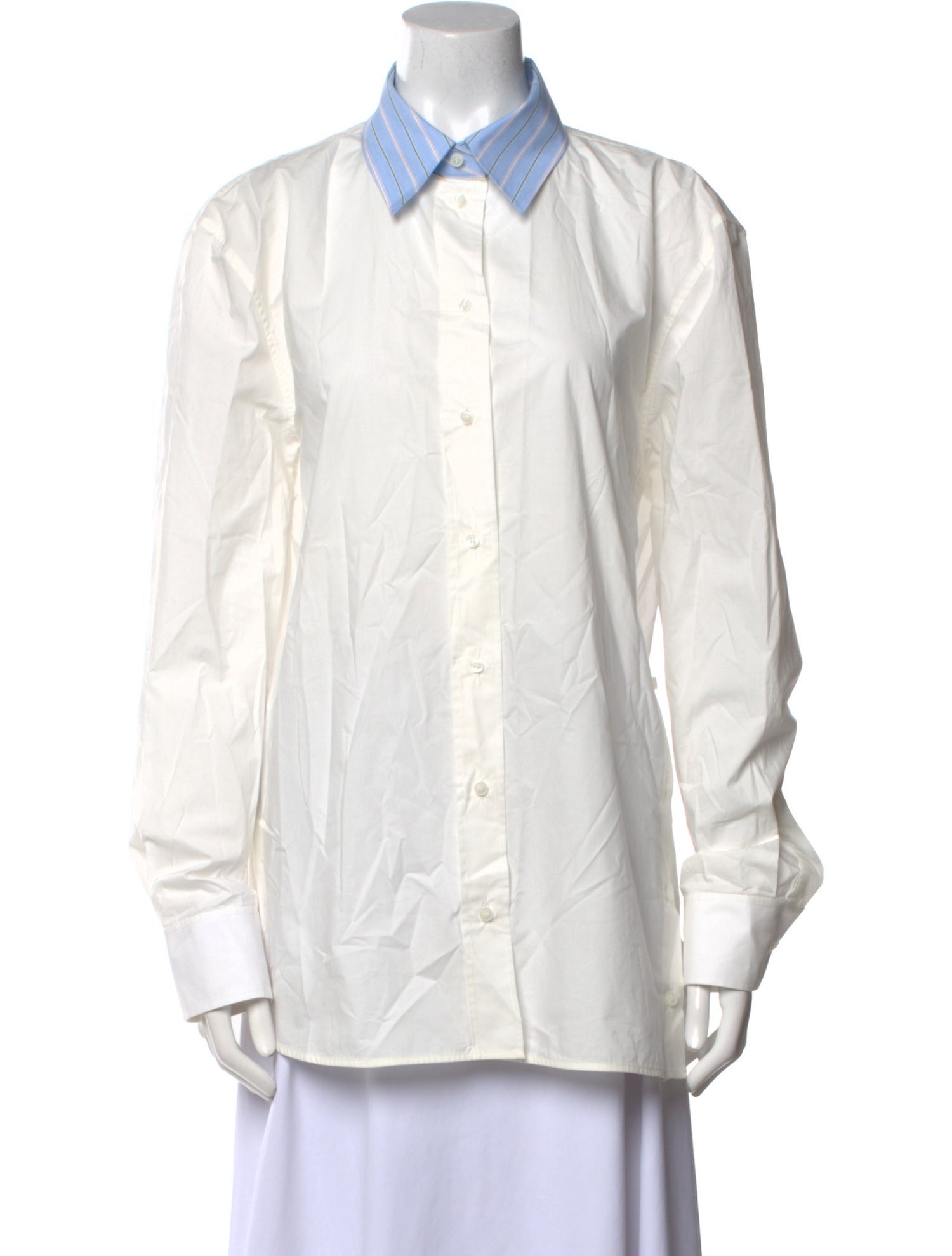 Christopher Esber Long Sleeve Button-Up Top