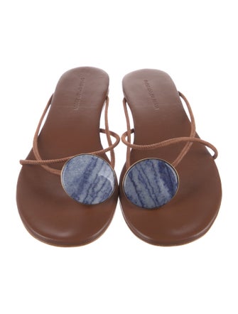 Christopher Esber Leather Slides