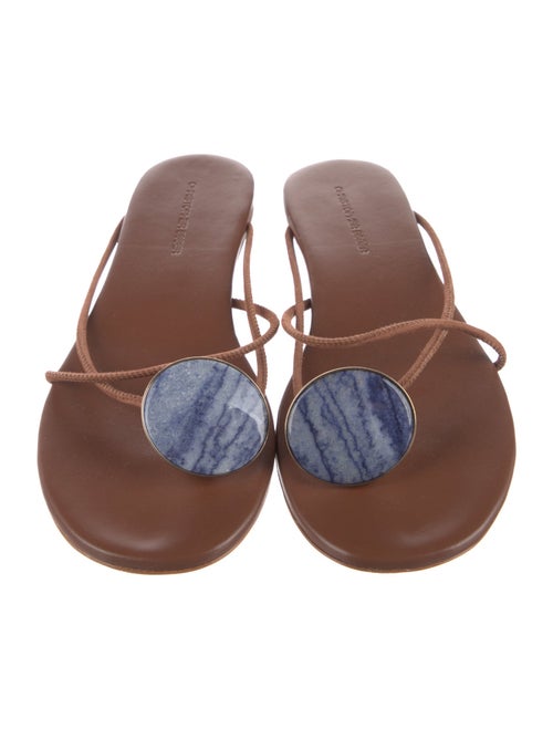 Christopher Esber Leather Slides