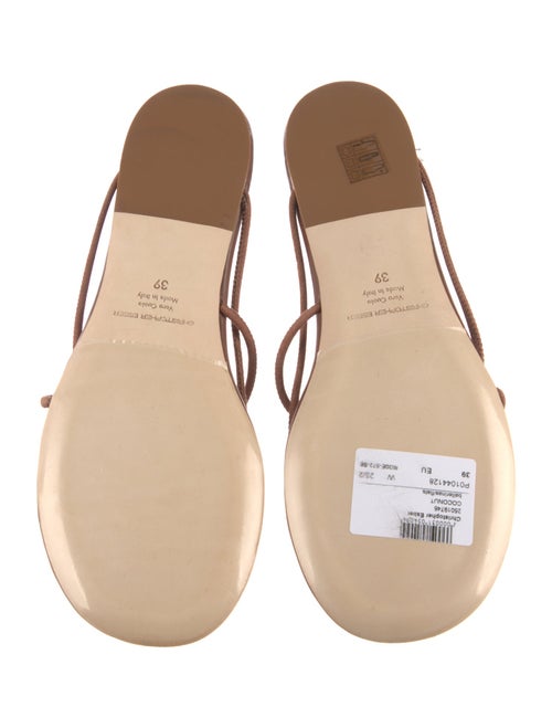 Christopher Esber Leather Slides