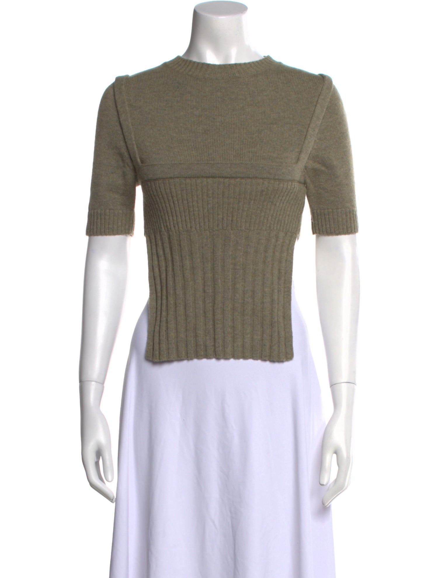 Christopher Esber Wool Crew Neck Sweater