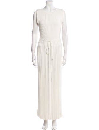 Christopher Esber Scoop Neck Long Dress