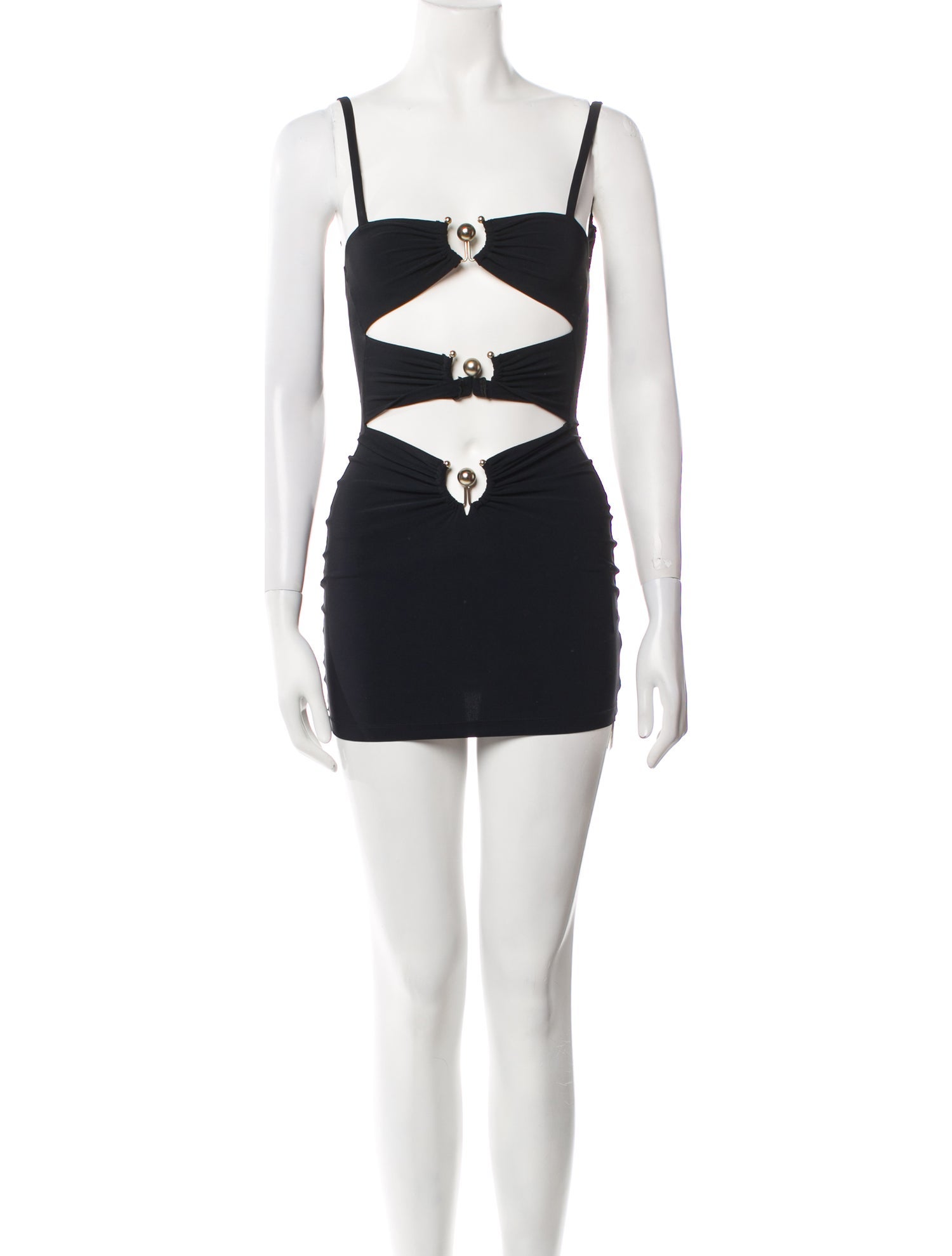 Christopher Esber Square Neckline Mini Dress