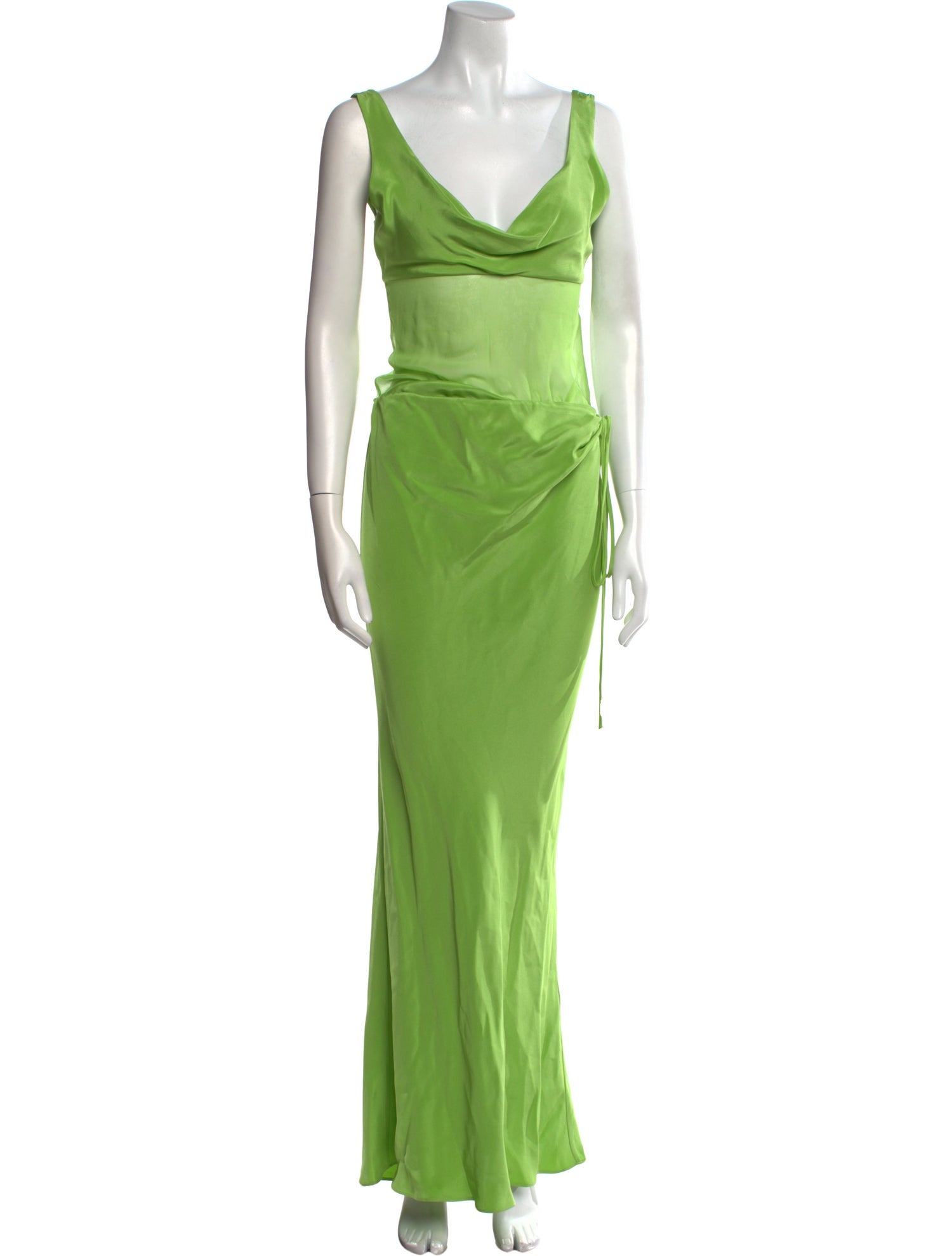 Christopher Esber Silk Long Dress