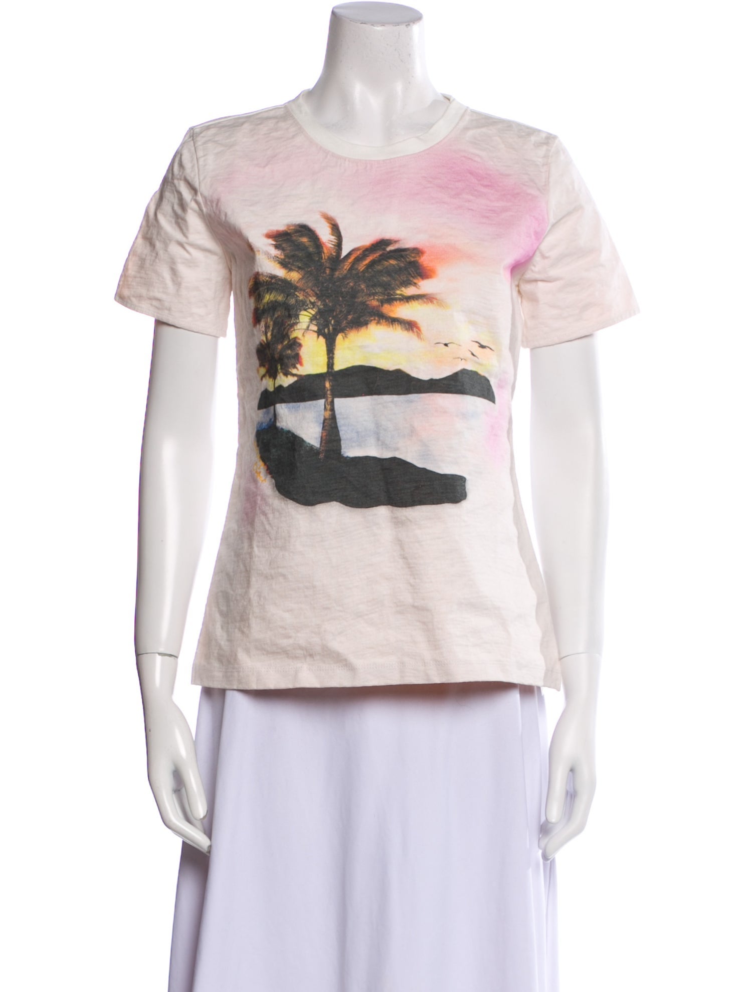 Christopher Esber Graphic Print Crew Neck T-Shirt