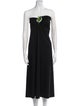 Christopher Esber Strapless Midi Length Dress