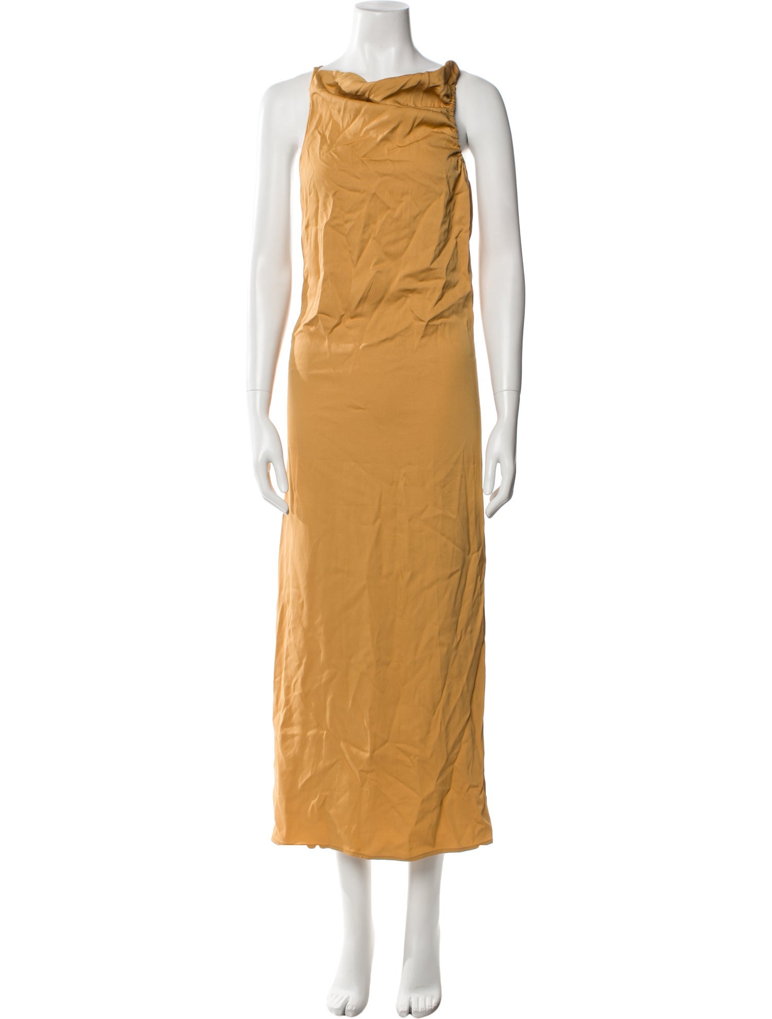 Christopher Esber Bateau Neckline Long Dress