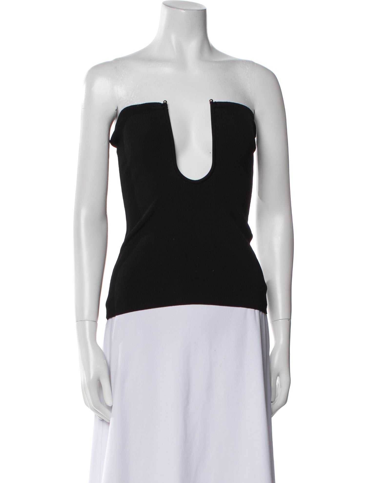 Christopher Esber Strapless Crop Top