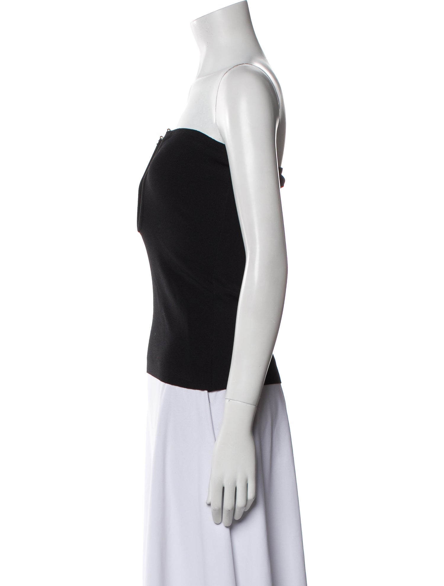 Christopher Esber Strapless Crop Top