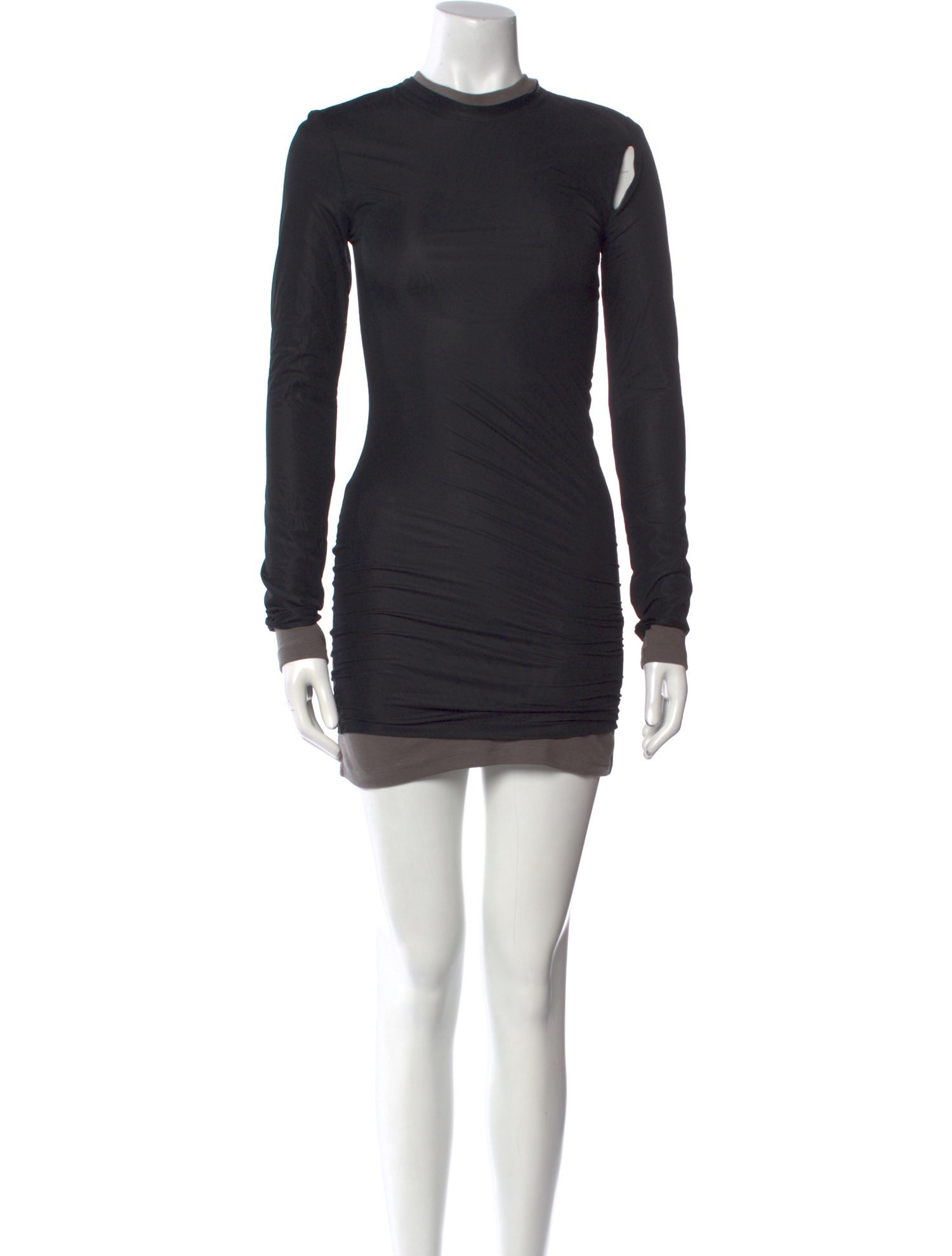Christopher Esber Mock Neck Mini Dress