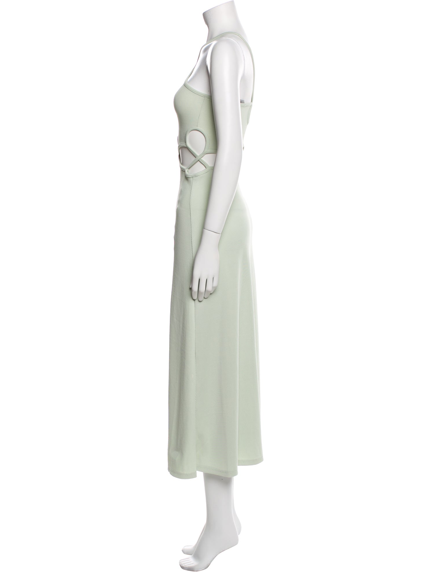 Christopher Esber Halterneck Midi Length Dress