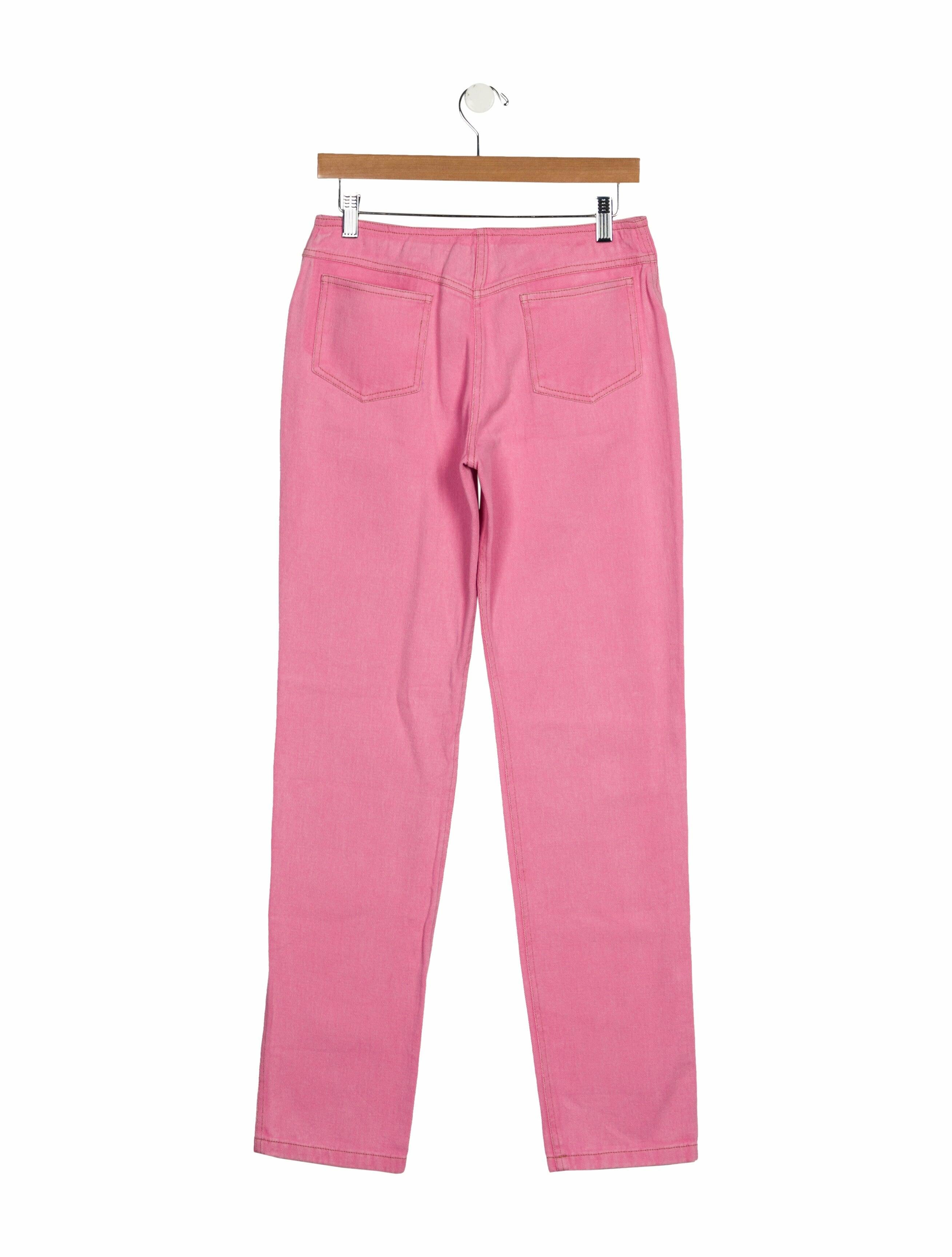 Christopher Esber Mid-Rise Straight Leg Jeans