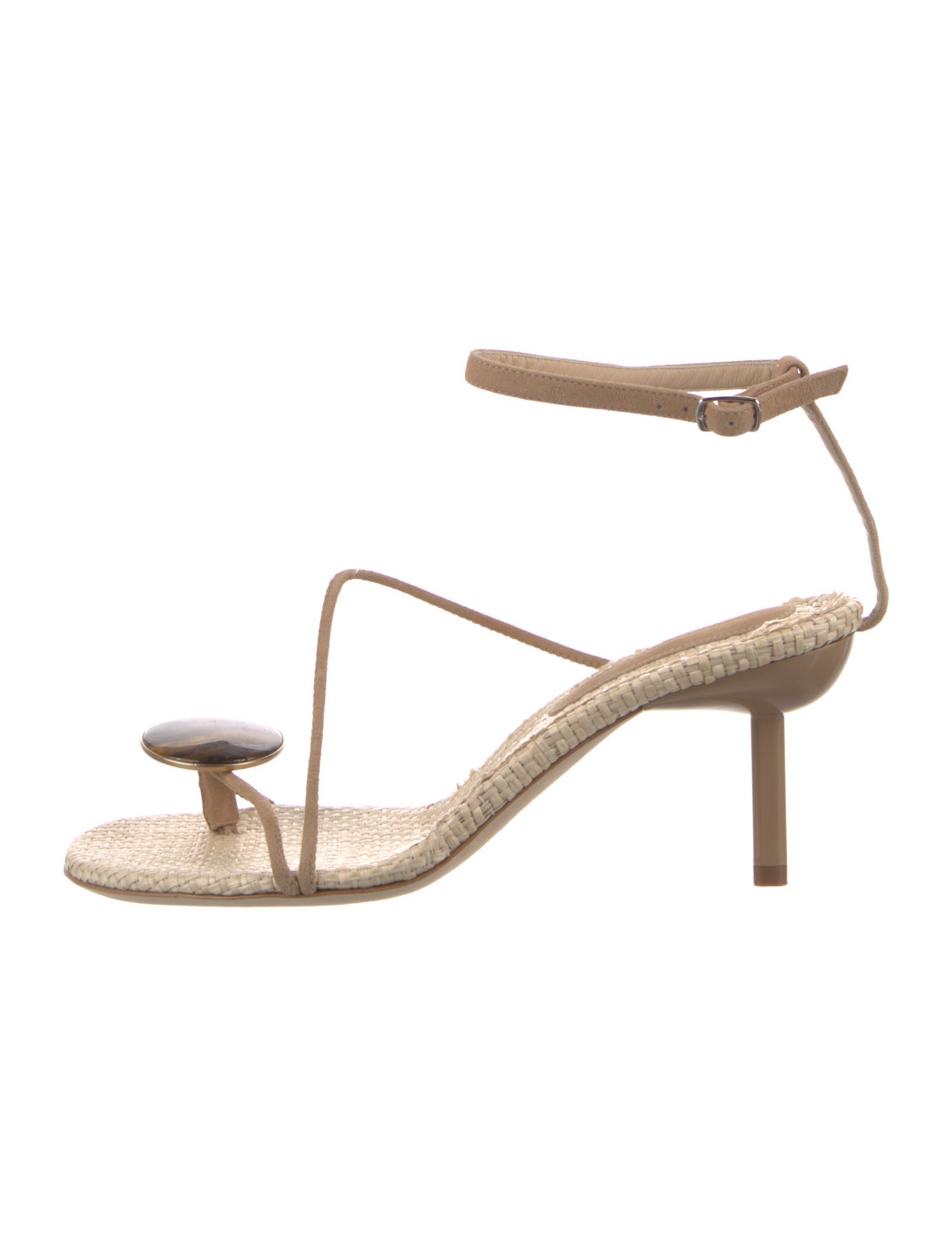 Christopher Esber Raffia Sandals