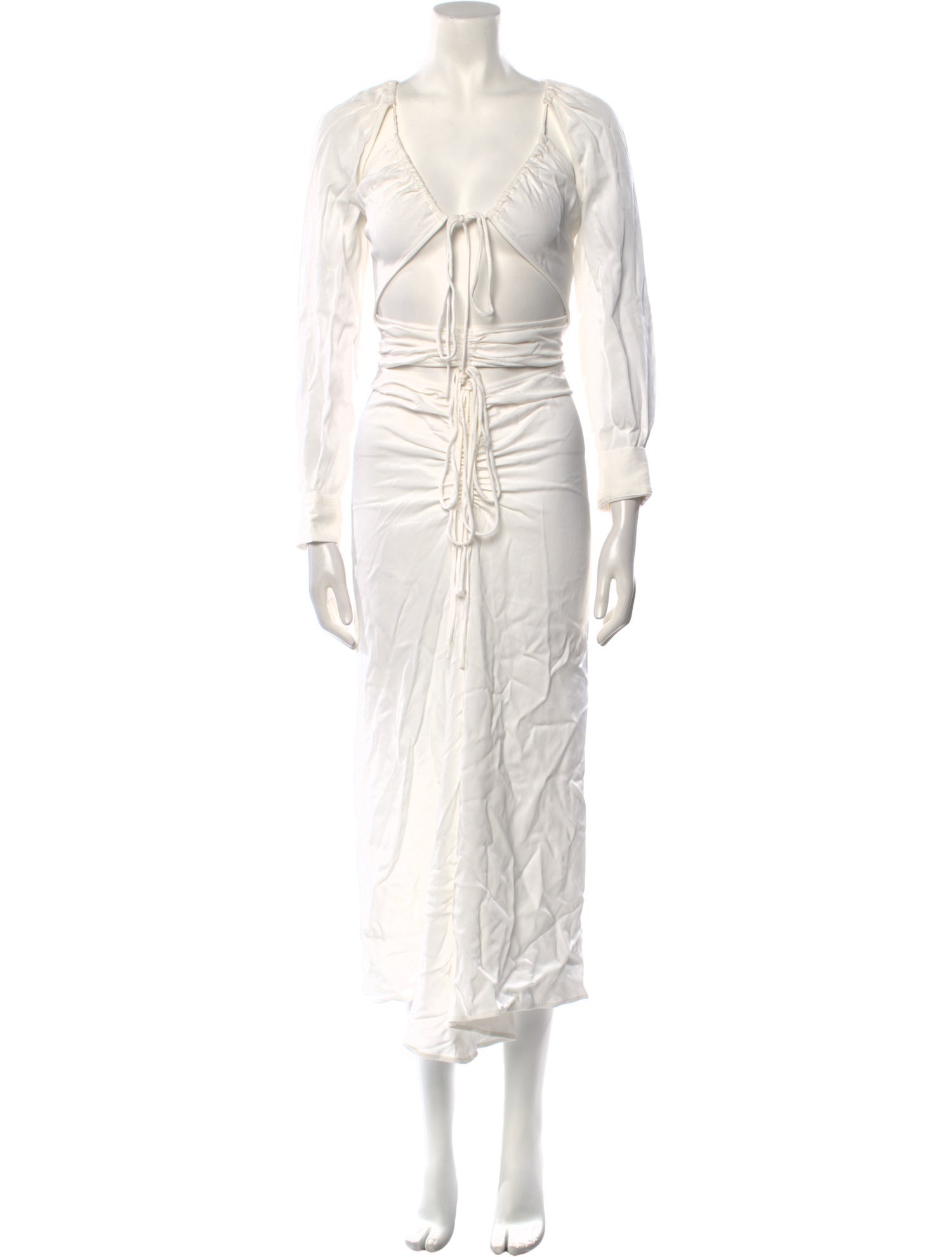 Christopher Esber V-Neck Long Dress