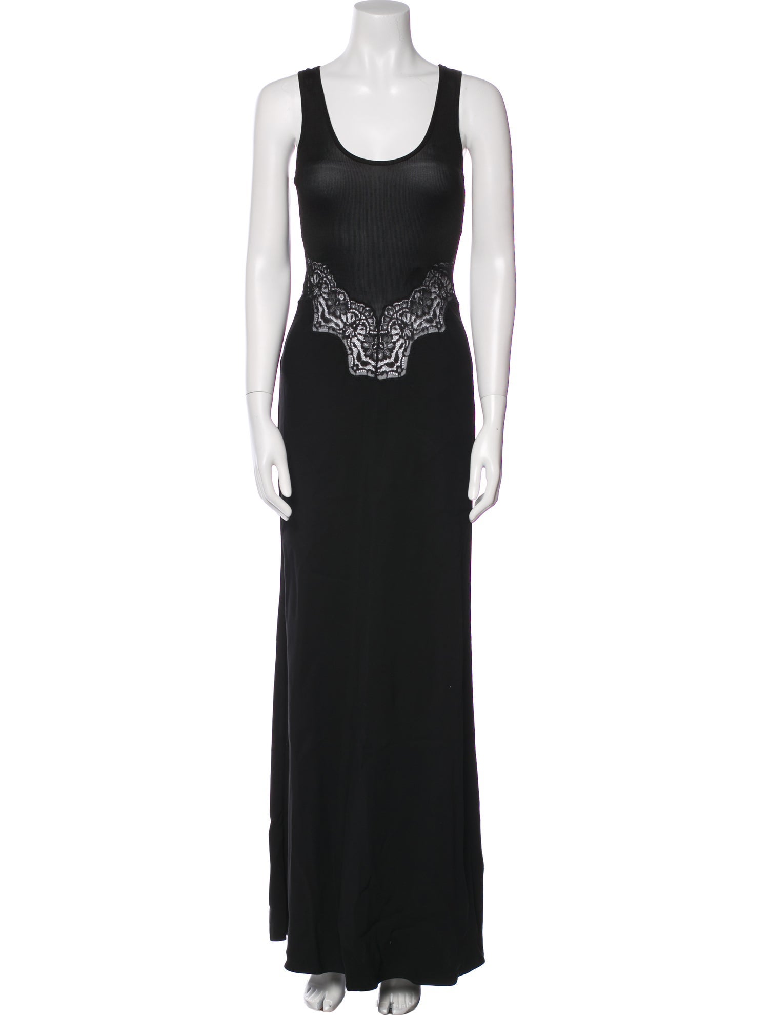 Christopher Esber Scoop Neck Long Dress