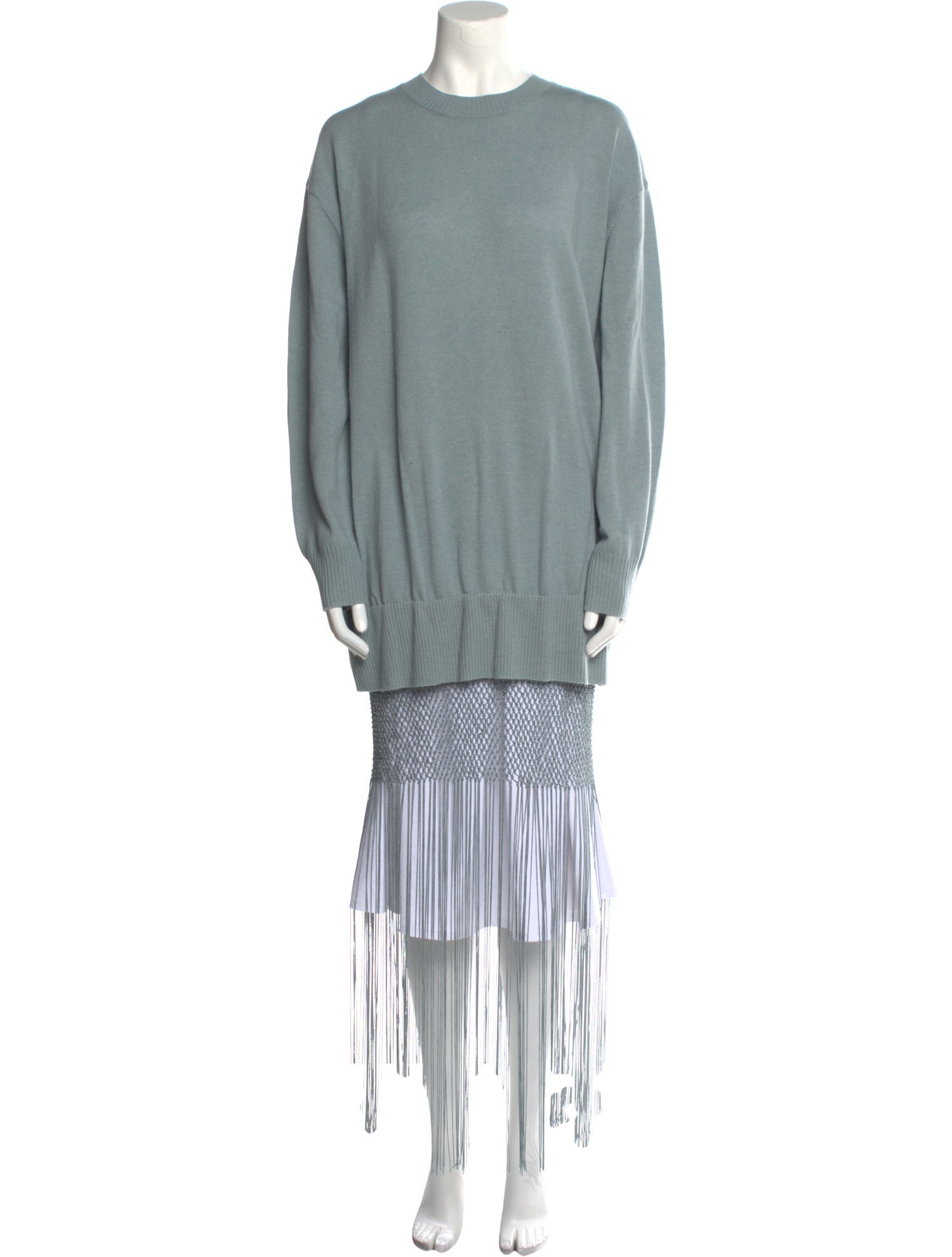 Christopher Esber Merino Wool Crew Neck Sweater