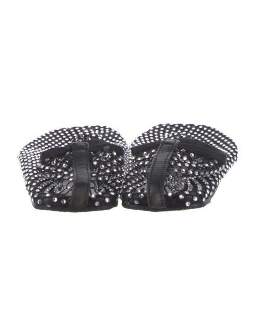 Christopher Esber Crystal Embellishments Mules