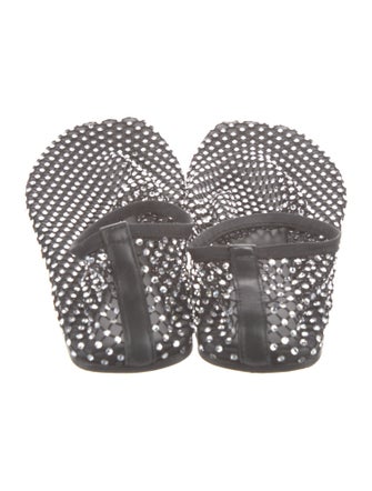 Christopher Esber Crystal Crystal Embellishments Flats