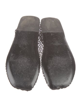 Christopher Esber Crystal Crystal Embellishments Flats