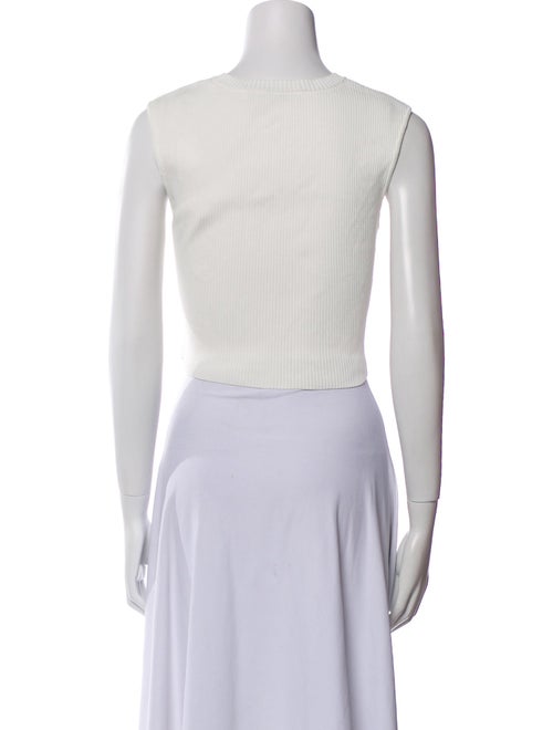 Christopher Esber One-Shoulder Sleeveless Crop Top