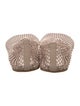 Christopher Esber Crystal Embellishments Mules