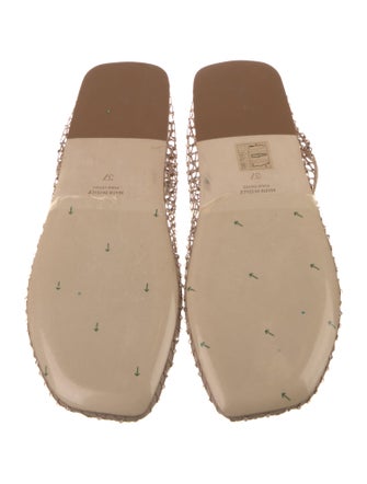 Christopher Esber Crystal Embellishments Mules