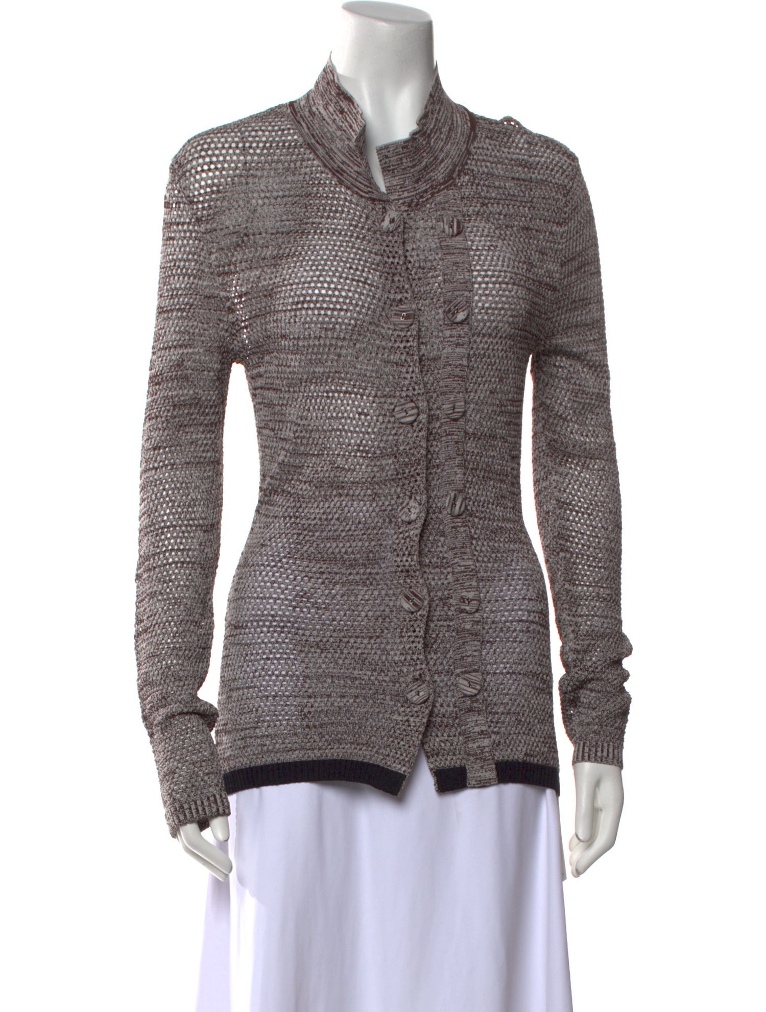 Christopher Esber Turtleneck Long Sleeve Sweatshirt