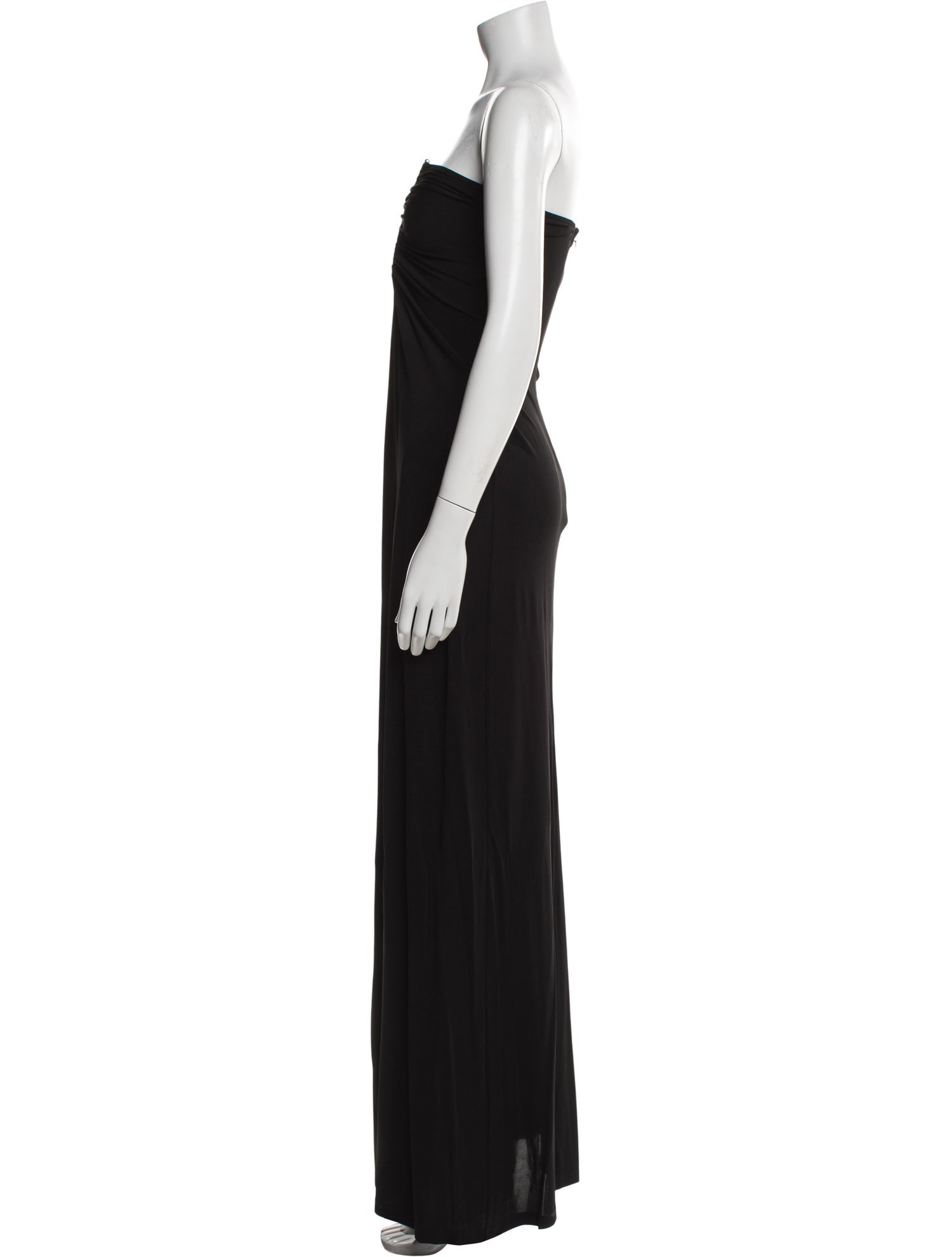 Christopher Esber Strapless Long Dress