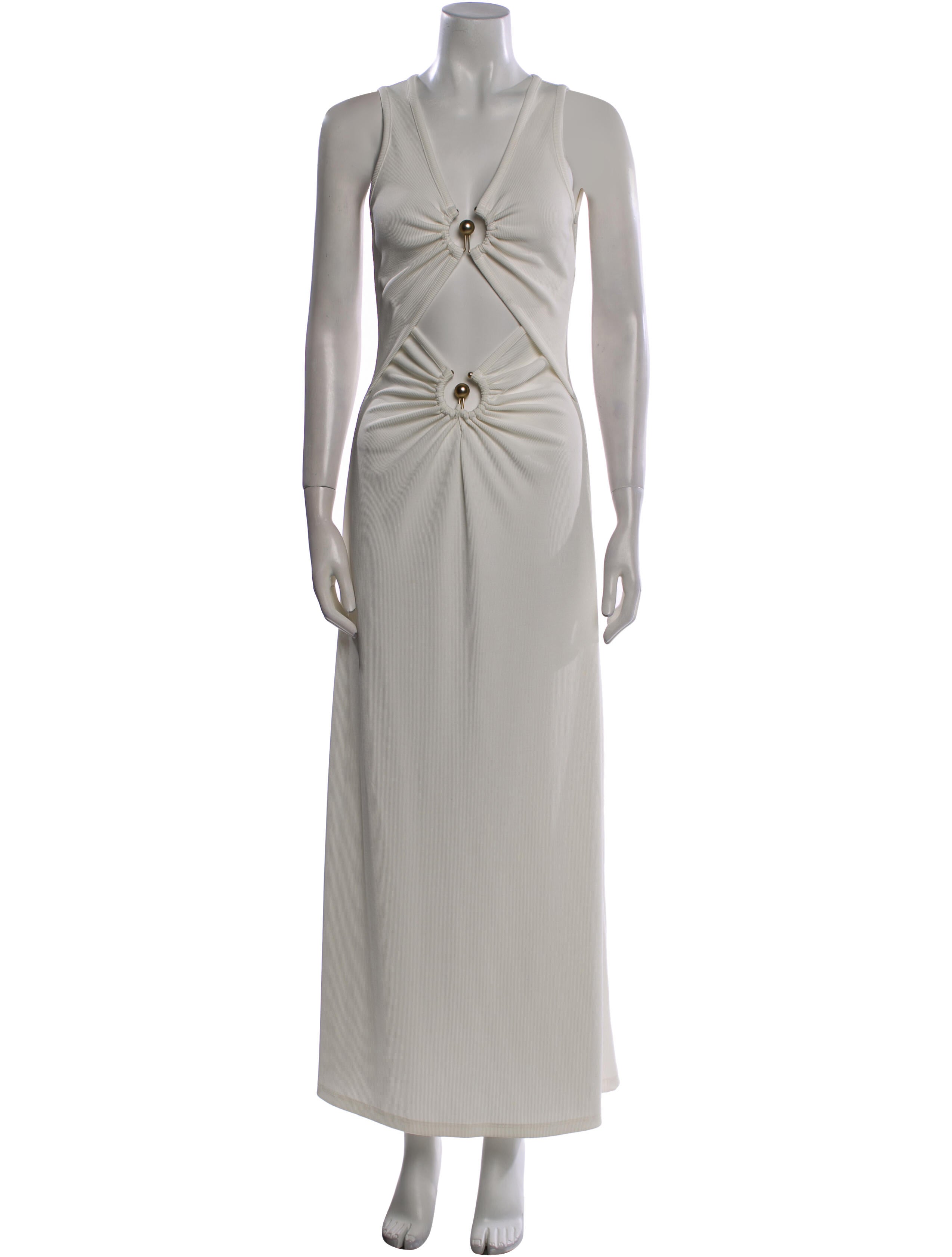 Christopher Esber V-Neck Long Dress