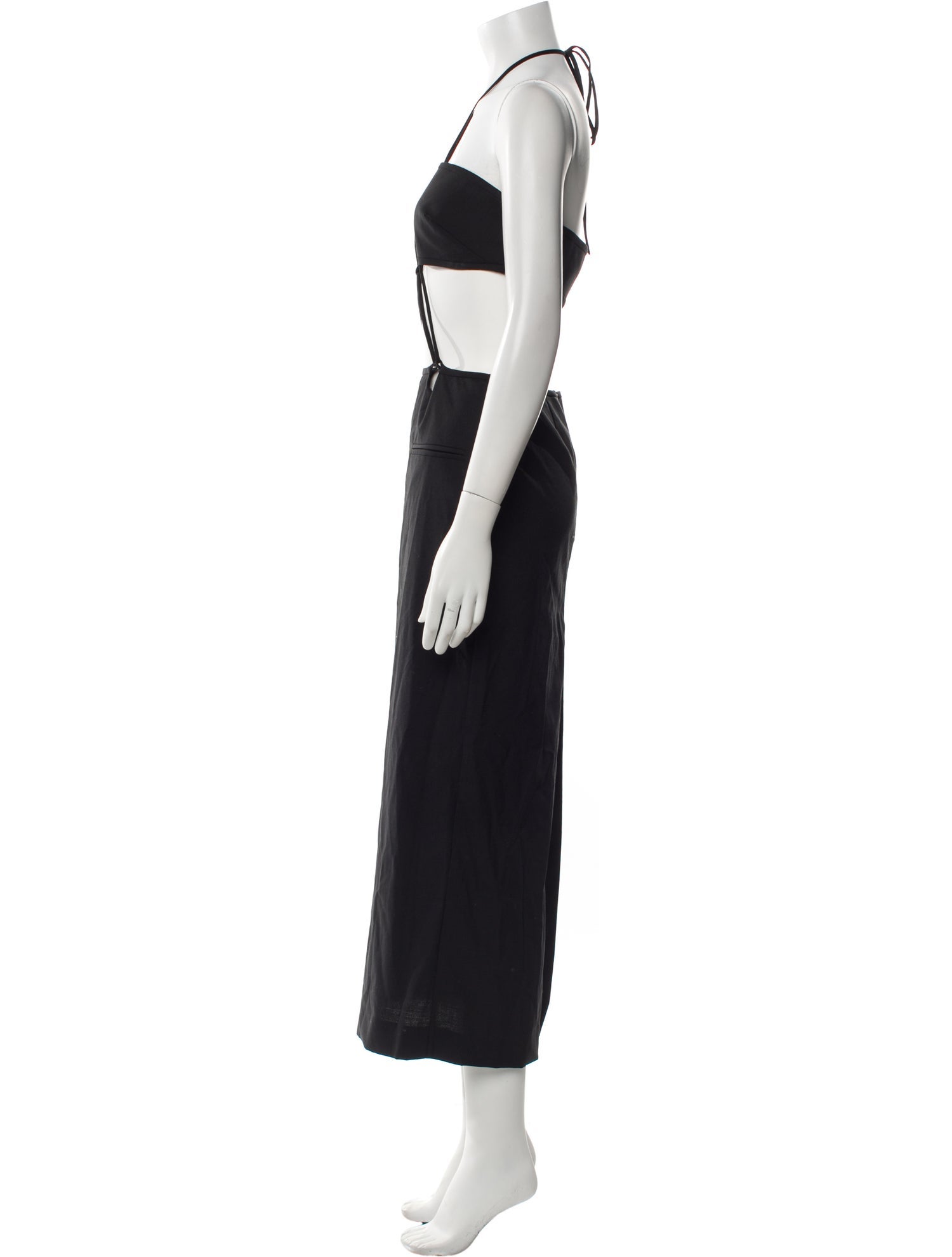 Christopher Esber Wool Midi Length Dress