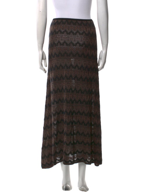 Christopher Esber Striped Midi Length Skirt