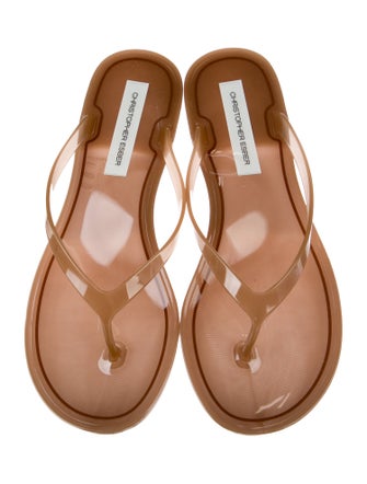 Christopher Esber Rubber Flip Flops
