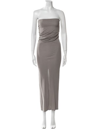 Christopher Esber Strapless Long Dress