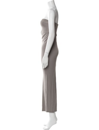 Christopher Esber Strapless Long Dress