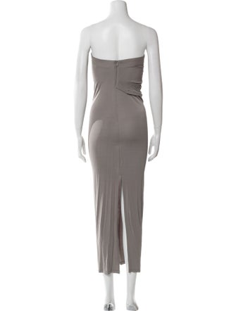 Christopher Esber Strapless Long Dress