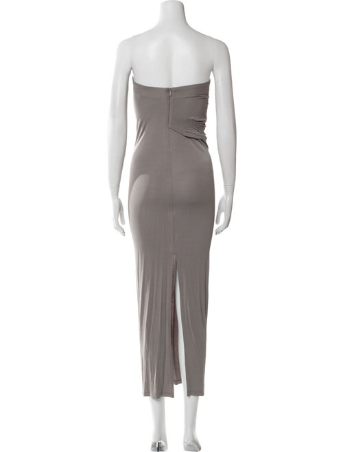 Christopher Esber Strapless Long Dress