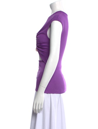 Christopher Esber Crew Neck Short Sleeve Top