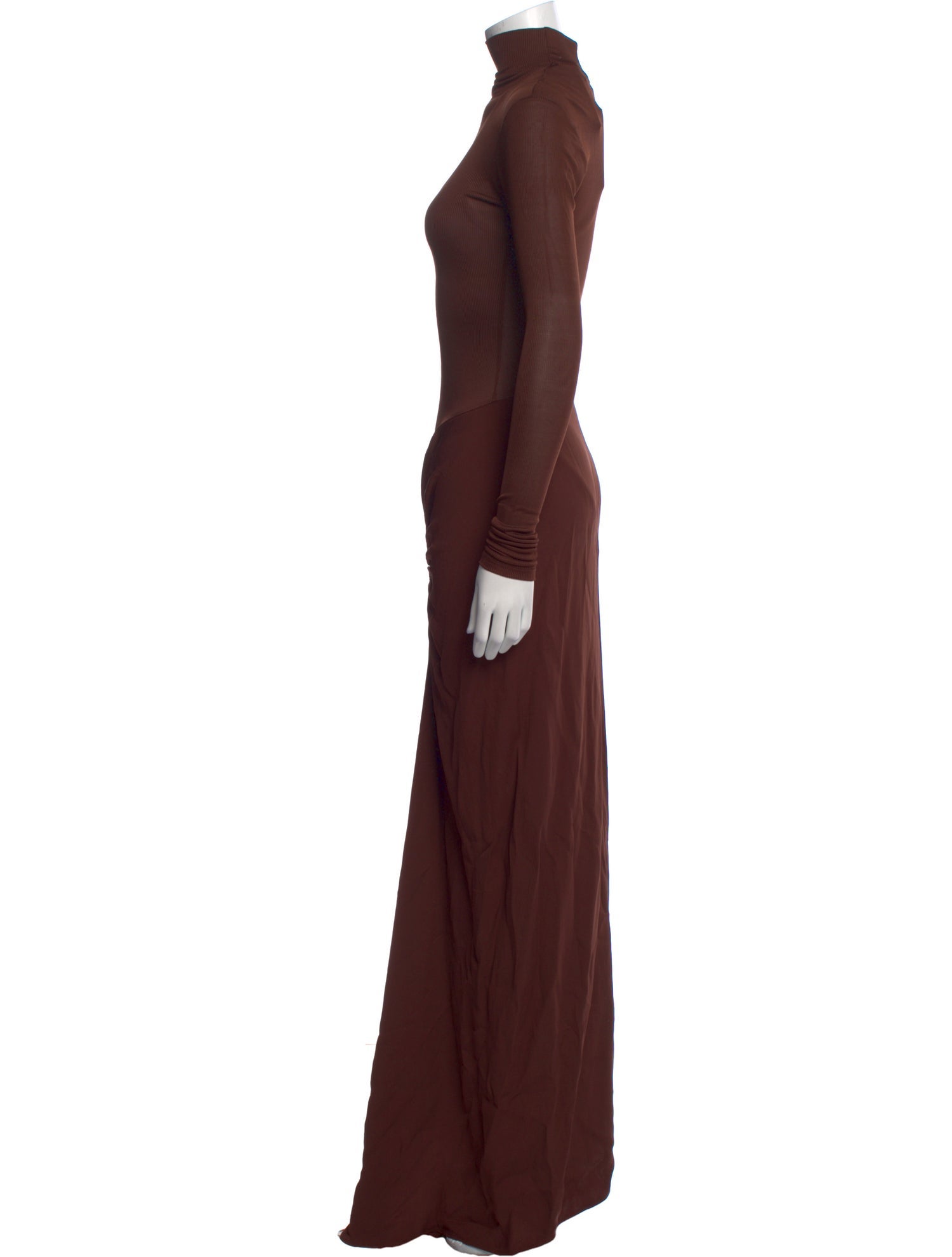 Christopher Esber Turtleneck Long Dress
