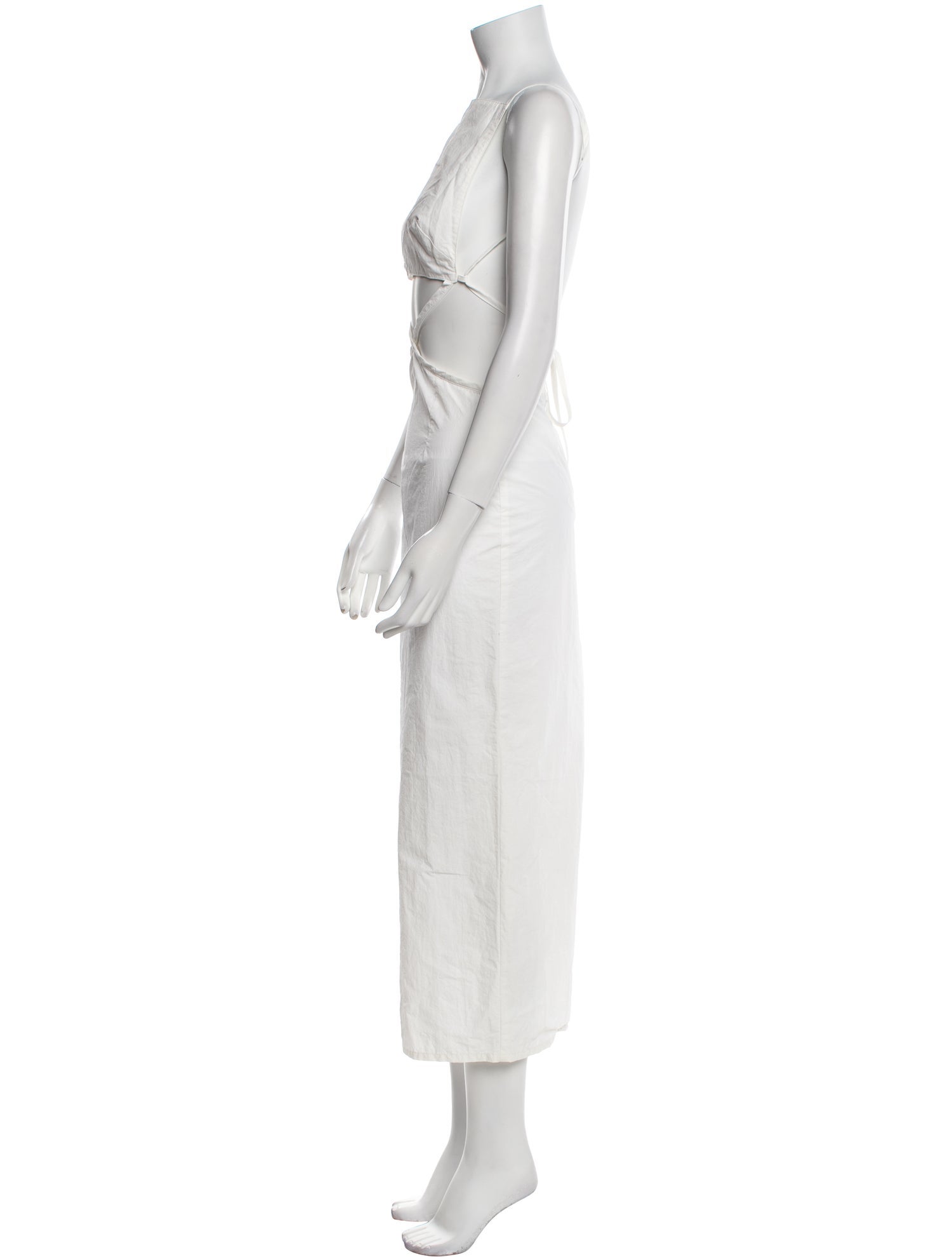 Christopher Esber Bateau Neckline Long Dress