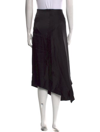 Christopher Esber Grosgrain Trim Midi Length Skirt