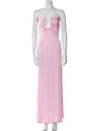 Christopher Esber Strapless Long Dress