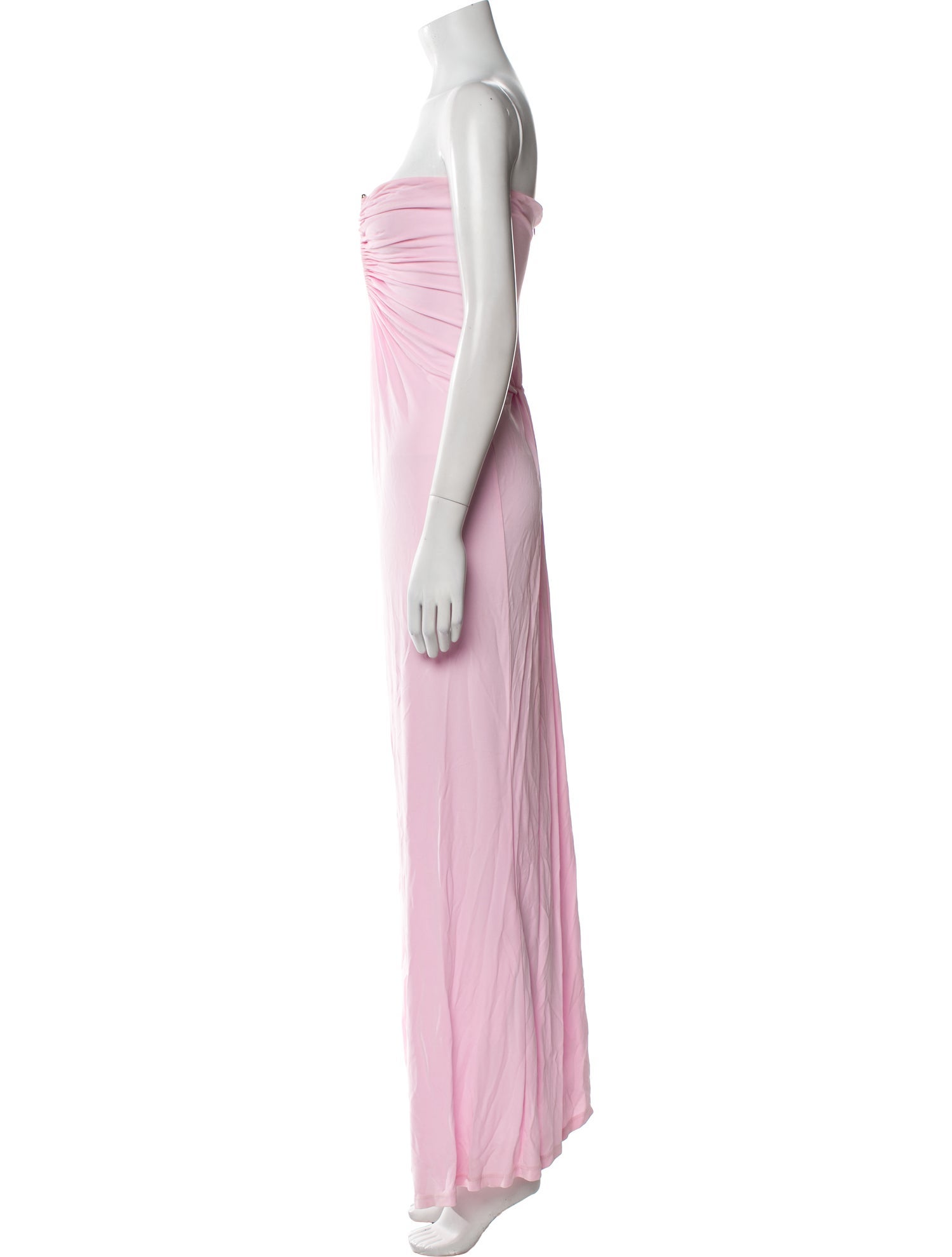 Christopher Esber Strapless Long Dress