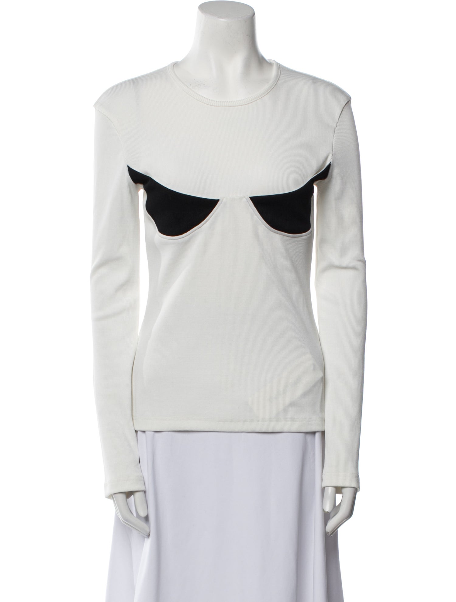 Christopher Esber Crew Neck Long Sleeve Sweatshirt